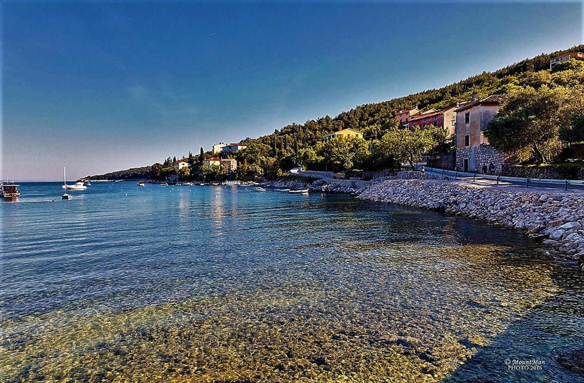 Villamar Beachfront Apartments With Free Private Parking Rabac Kültér fotó